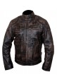Men's Fashion Distressed Biker Jacket